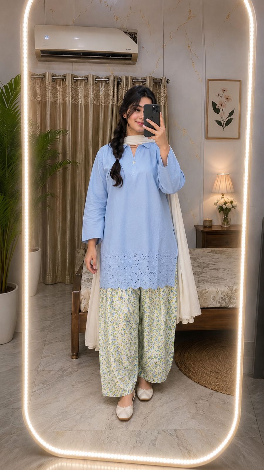 Farshi shalwar with shirt
